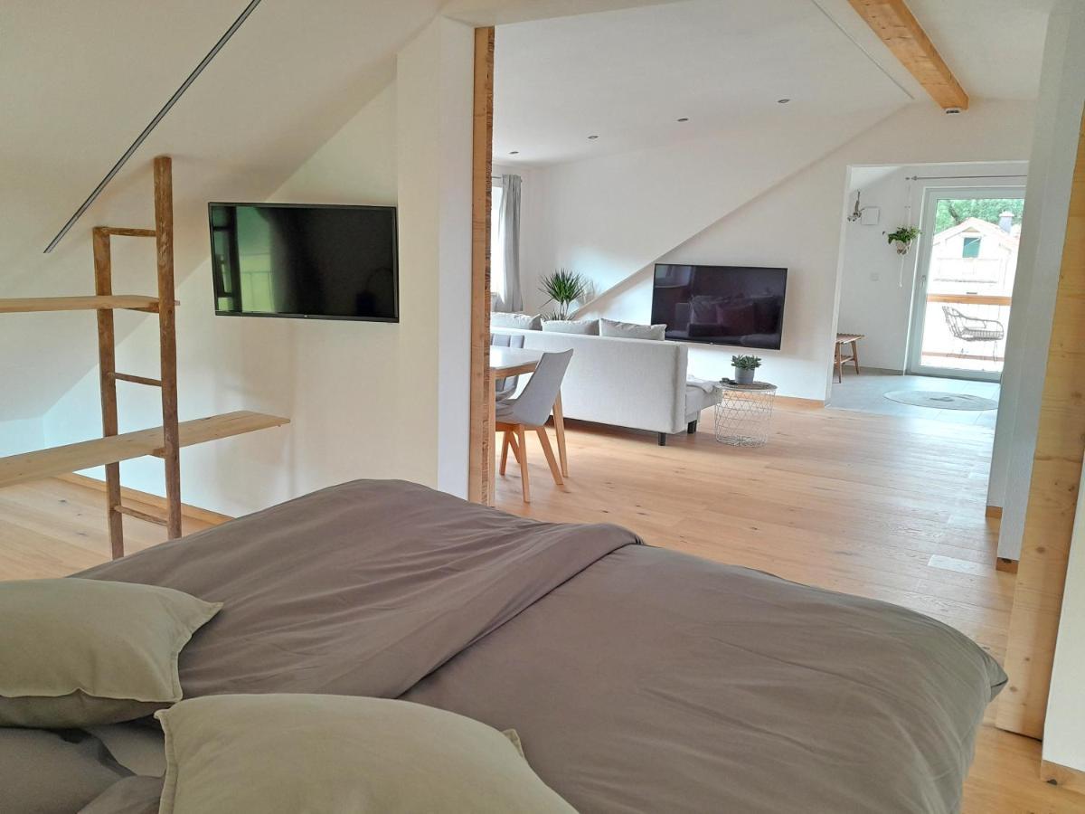 Ferienwohnung Bergblick Loft Aschau im Chiemgau Exterior foto