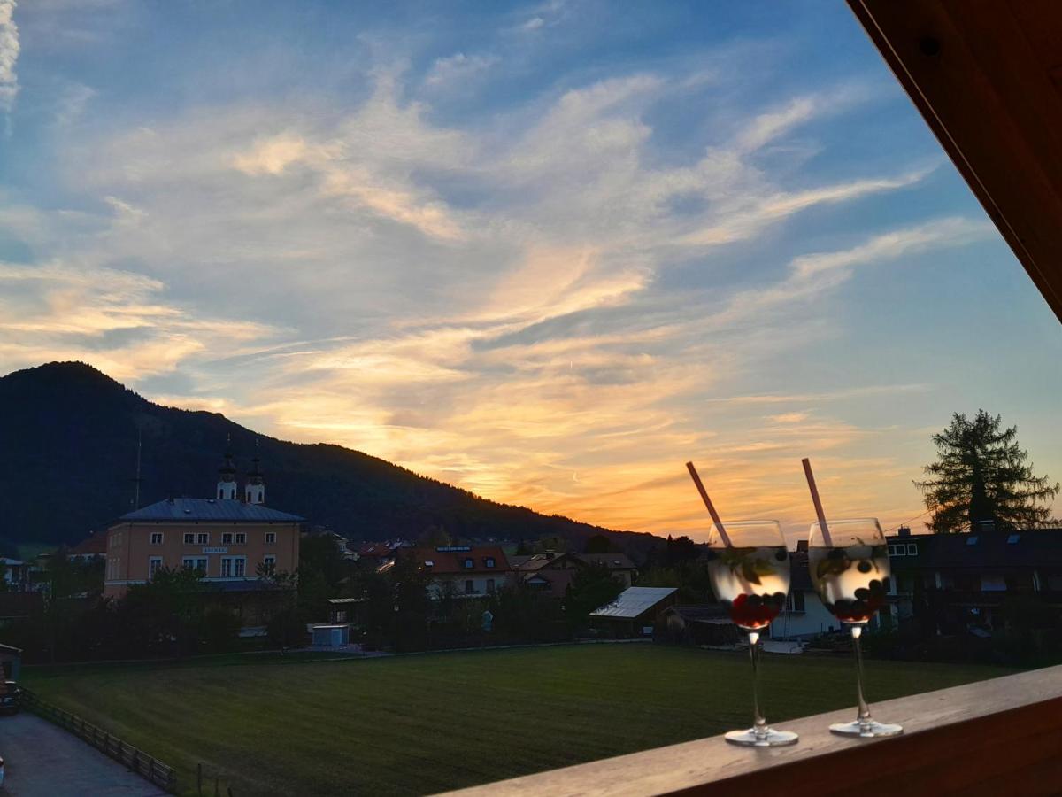 Ferienwohnung Bergblick Loft Aschau im Chiemgau Exterior foto